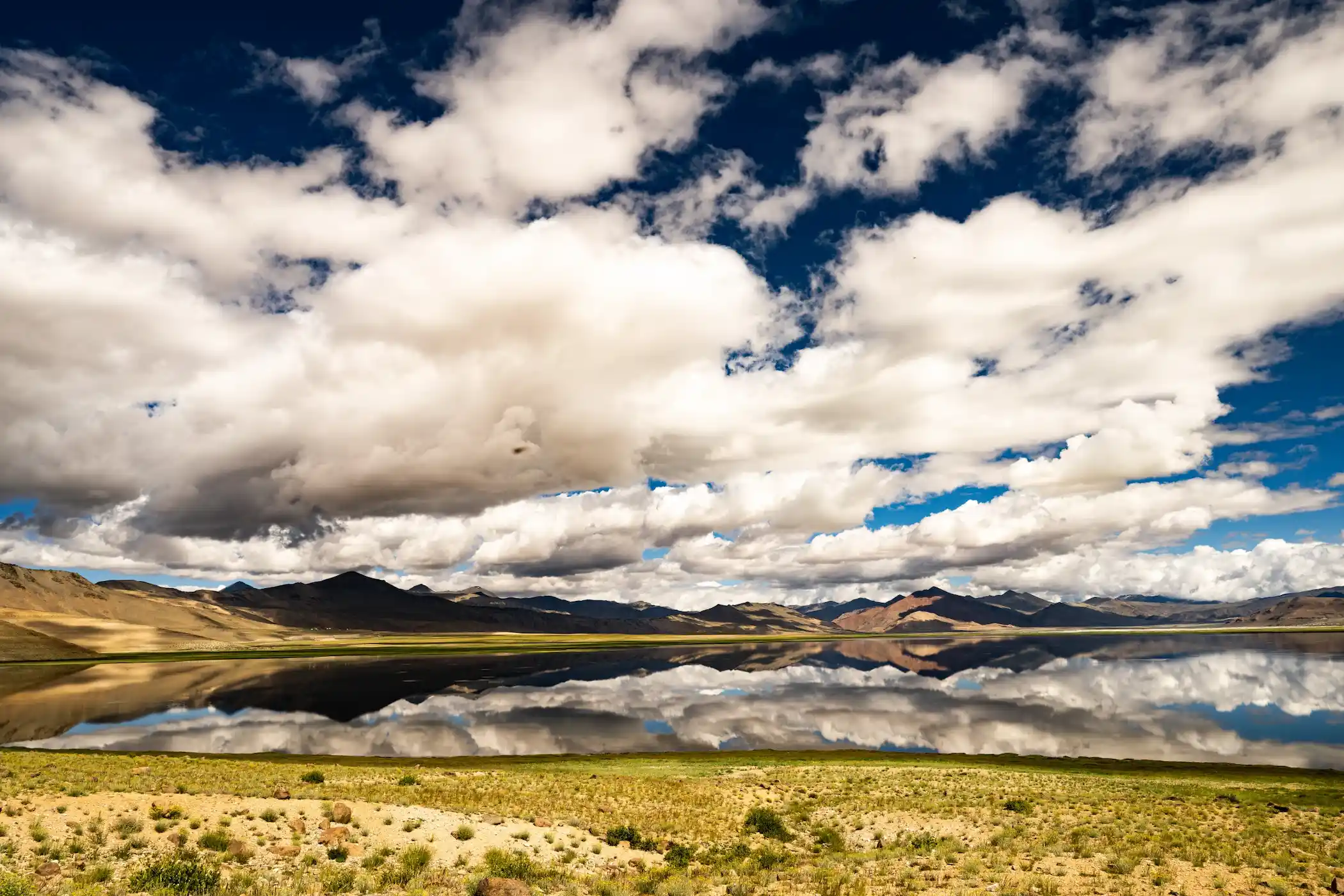 Dramatic high-altitude Himalayan landscape in Ladakh