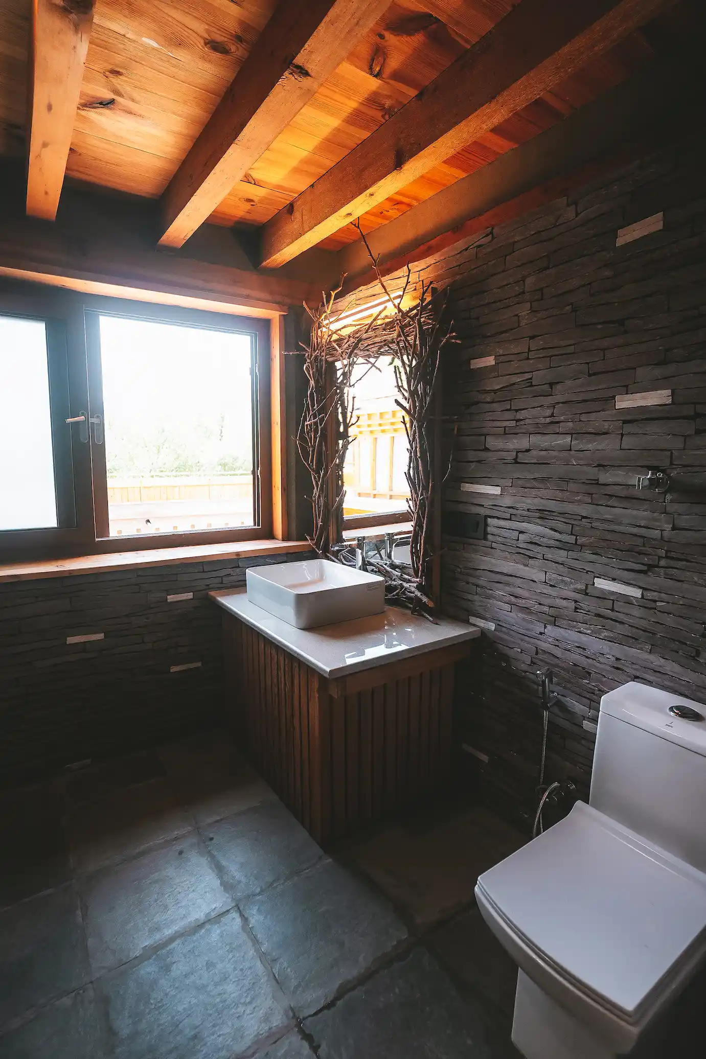 Blue Sheep Room at Chemday House wildlife lodge in Ladakh