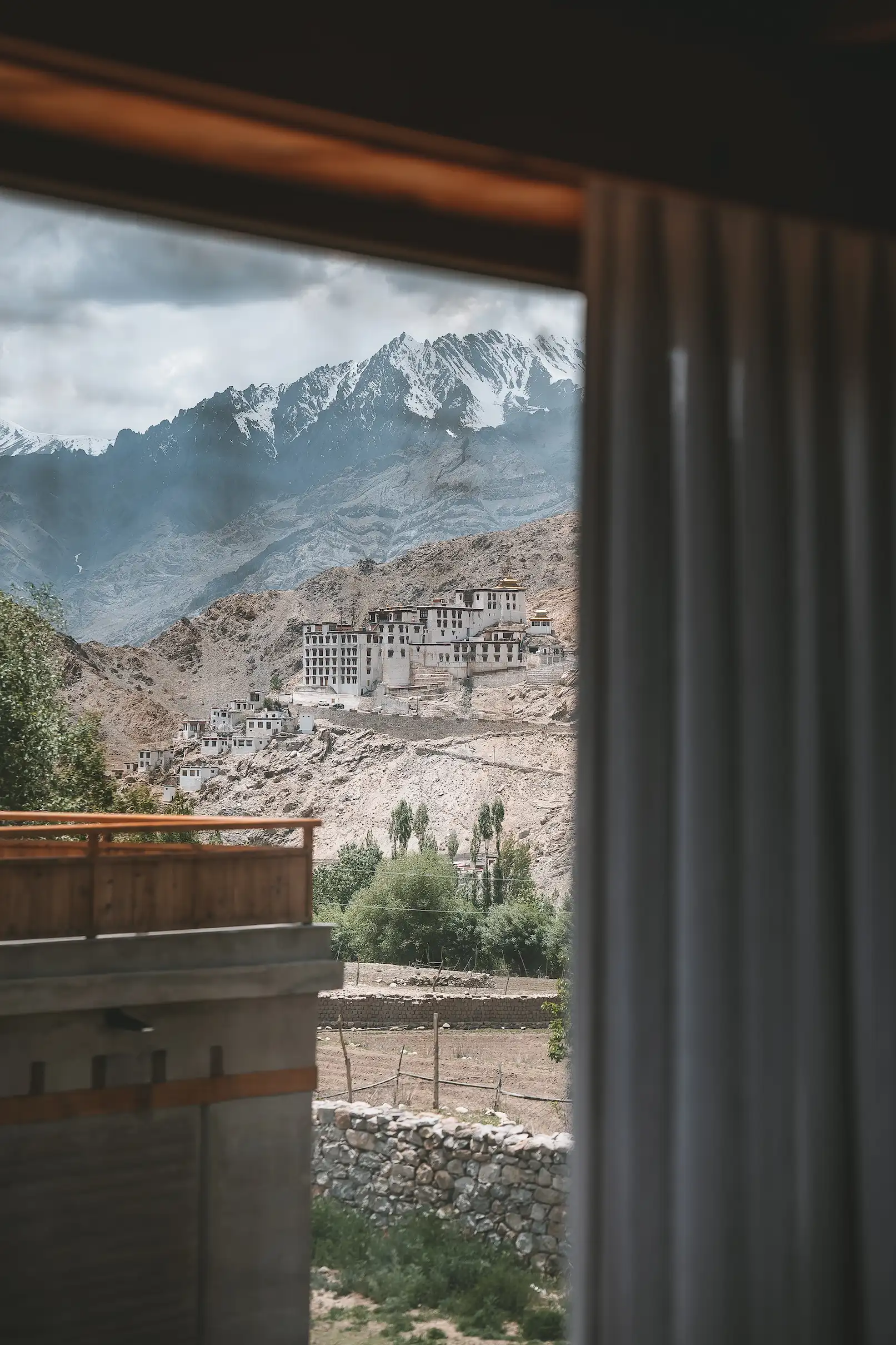 Chemrey Monastery near Chemday House wildlife lodge in Ladakh