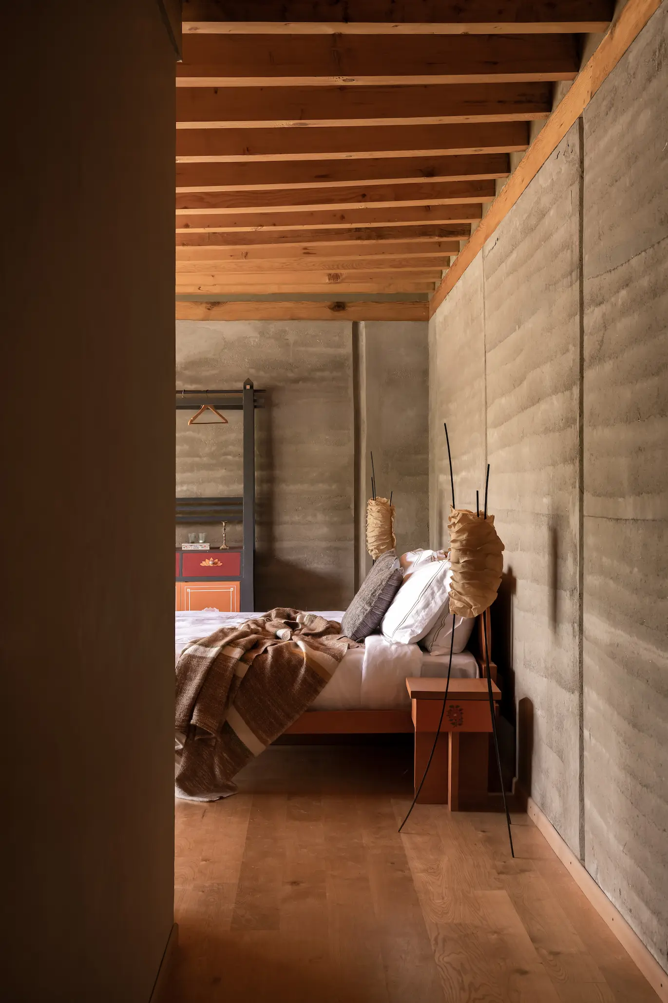 Eurasian Lynx Room at Chemday House wildlife lodge in Ladakh for lynx expedition