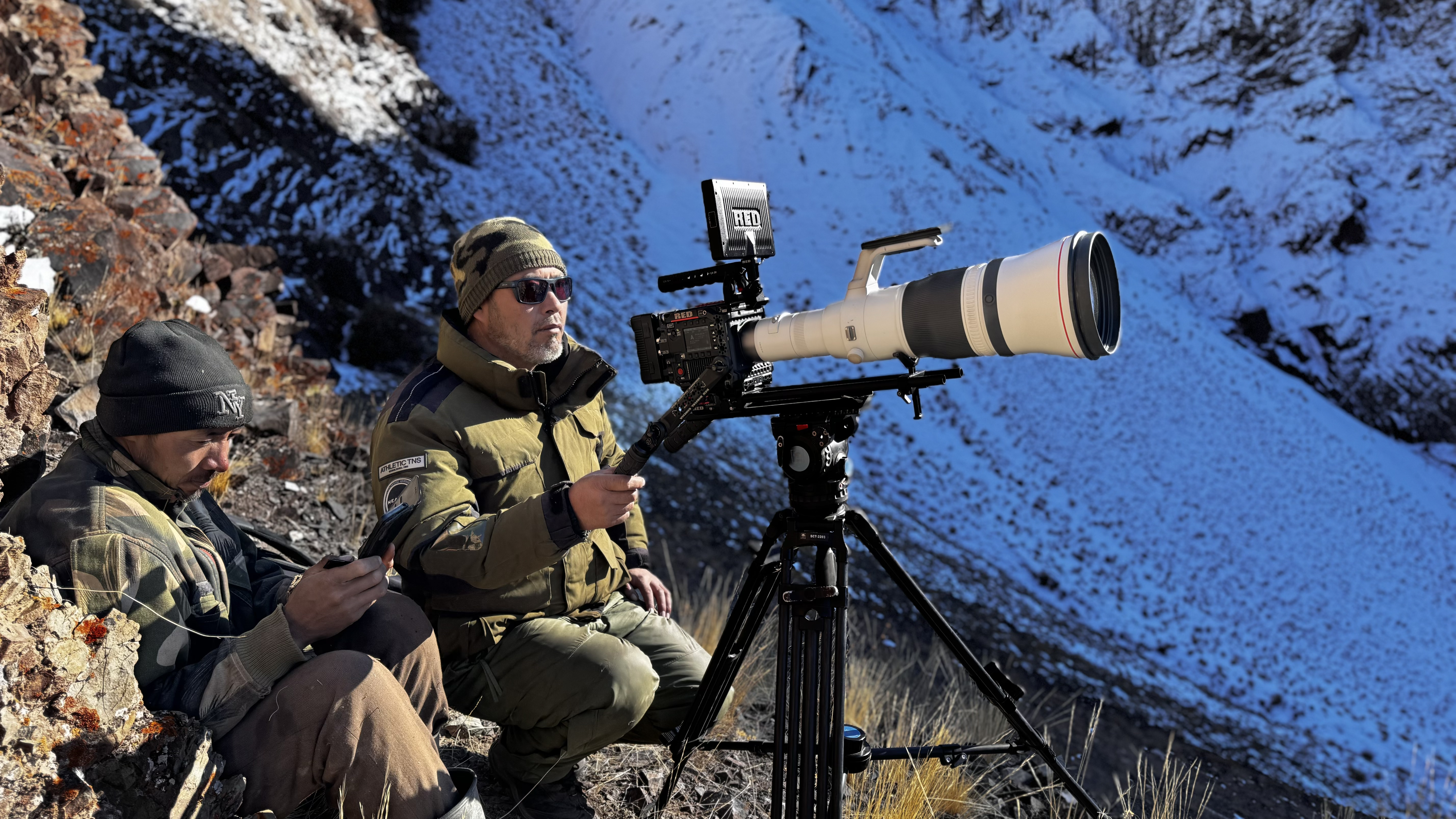 Elite Expedition team in Ladakh conducting wildlife tours and snow leopard tracking