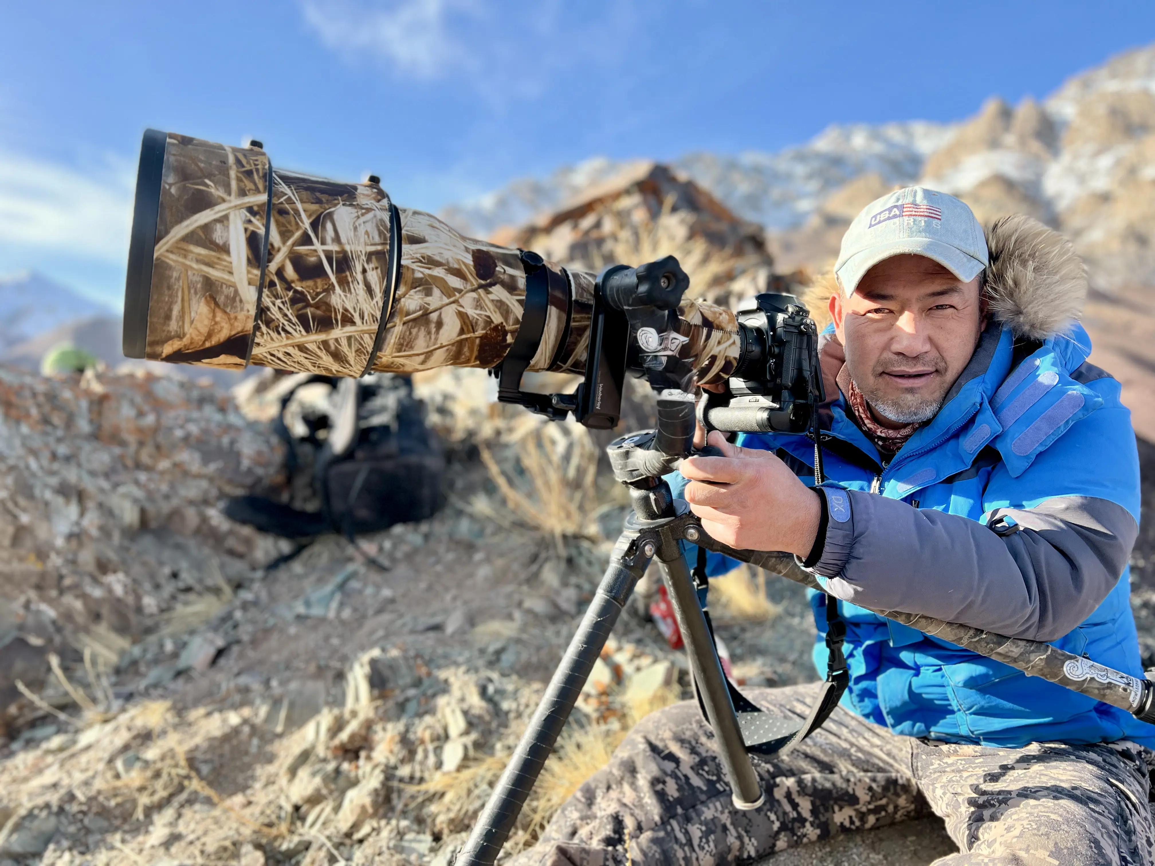 Elite Expedition team of local wildlife trackers and guides in Ladakh